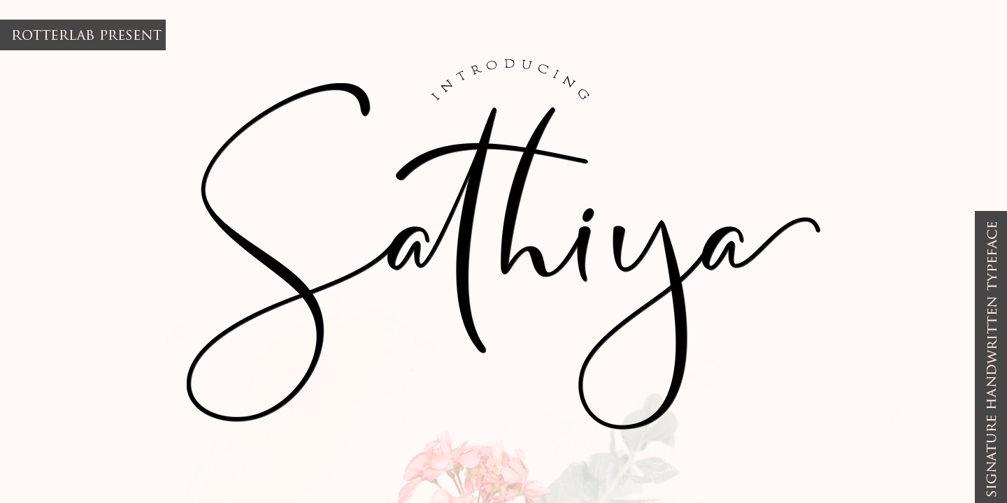 Beispiel einer Sathiya-Schriftart #1